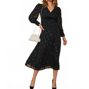 NEW SPARTINA 449 elisha dress in black